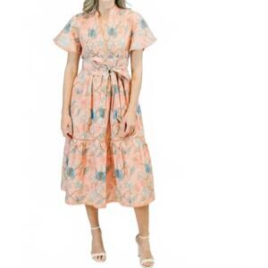 NEW MARIGOLD brynley dress in blush bouquet